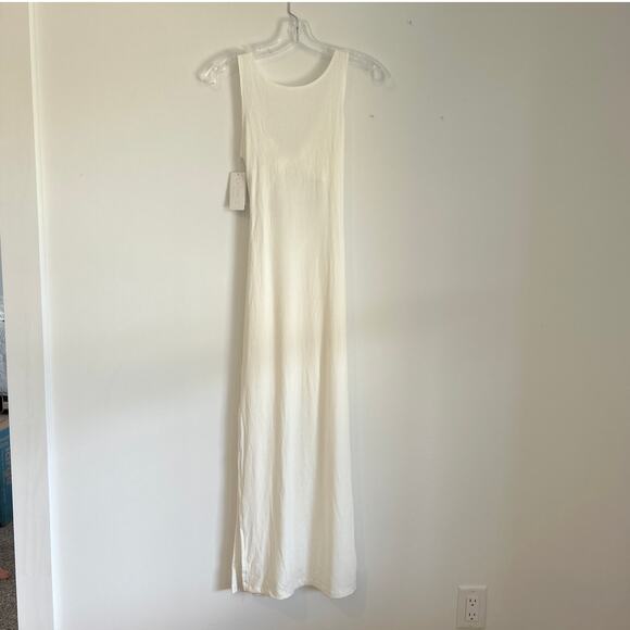 NWT L*Space Nico Ribbed Midi Dress – Cream – Women’s XS **WITH FLAWS** - Picture 8 of 10